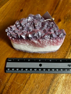 Pink Crystal Shaped Candle
