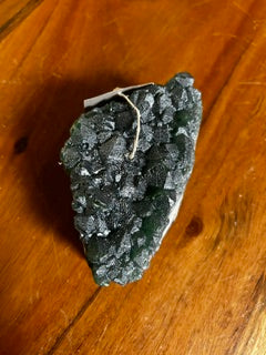 Green Crystal Shaped Candle