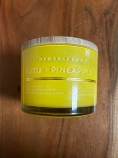 Red Leaf Home Pineapple & Yuzu Scented Candle