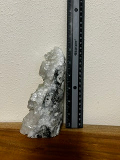 Medium Clear Quartz Point Cluster – Vitality, Visualization, & Healing