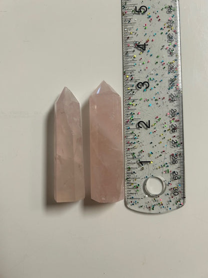 Small Rose Quartz Tower – Love, Compassion & Heart Chakra Healing